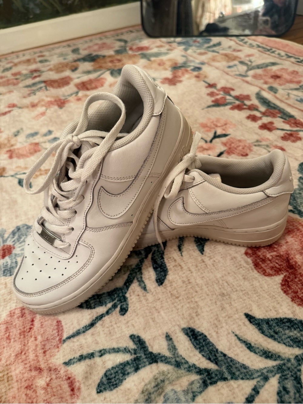 Nike Air Force 1 Sneakers White- Women’s 8, youth 6.5
